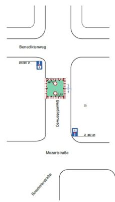 Vollsperrung Benediktenweg 11 in Tutzing vom 09.09.2024 bis zum 13.09.2024 1